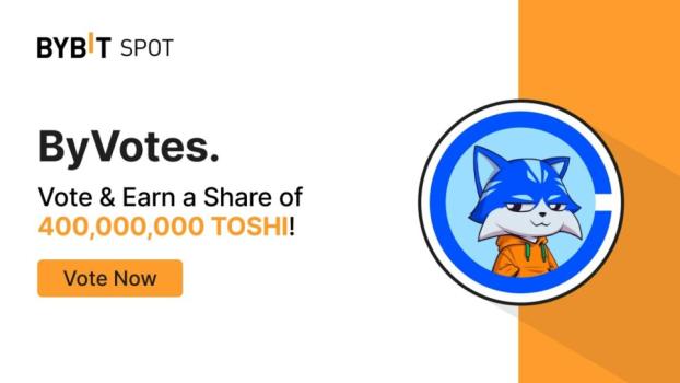 ByVotes on Bybit: vote for TOSHI and get an Airdrop