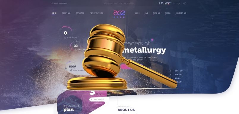Ace-Corp.biz — SCAM! Компенсации выплачены.