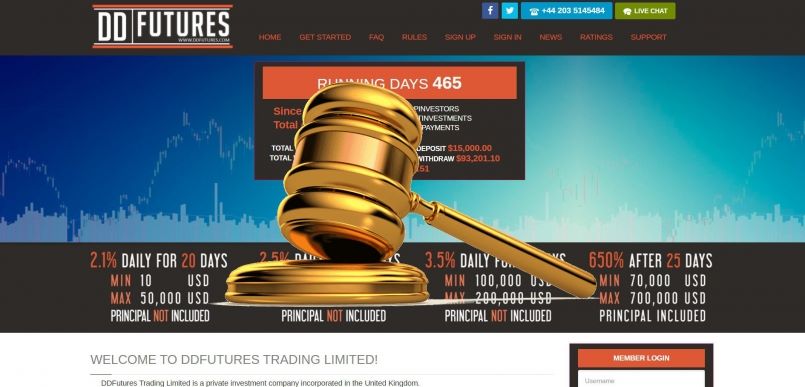 DDFutures.com — SCAM! Компенсации выплачены.
