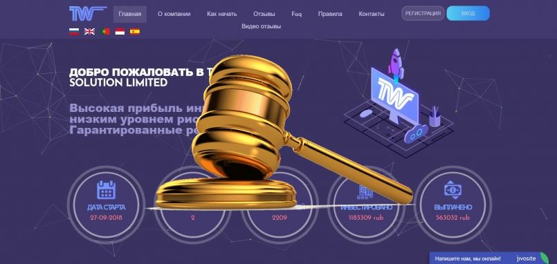 Twinwave.cc — SCAM! Компенсации выплачены.