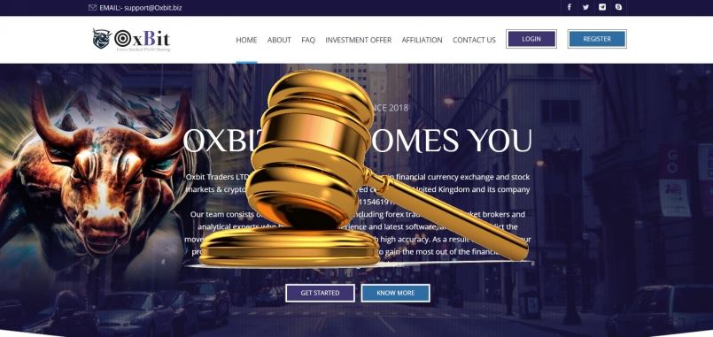 Oxbit.biz — SCAM! Компенсации выплачены.