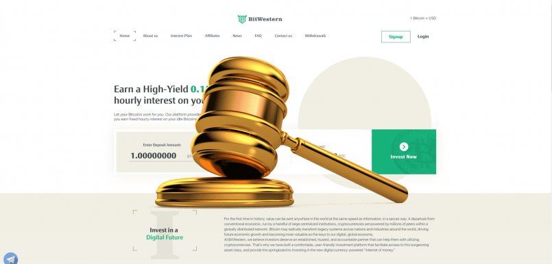 Bitwestern.io — SCAM! Компенсации выплачены.