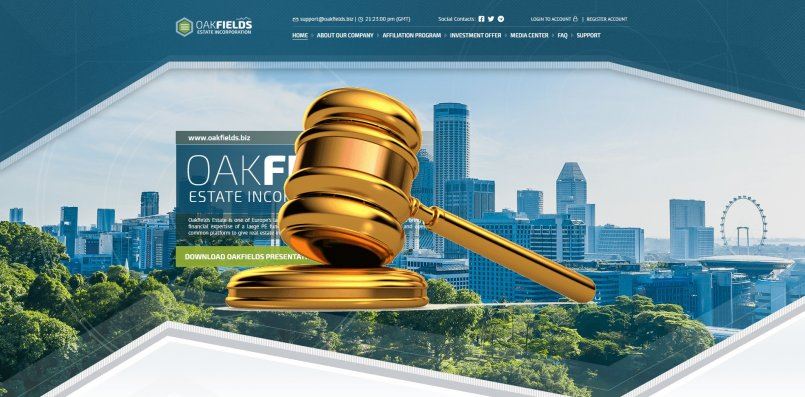Oakfields.biz — SCAM! Компенсации выплачены.