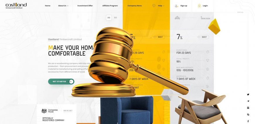 Oastland.biz — SCAM! Компенсации выплачены.