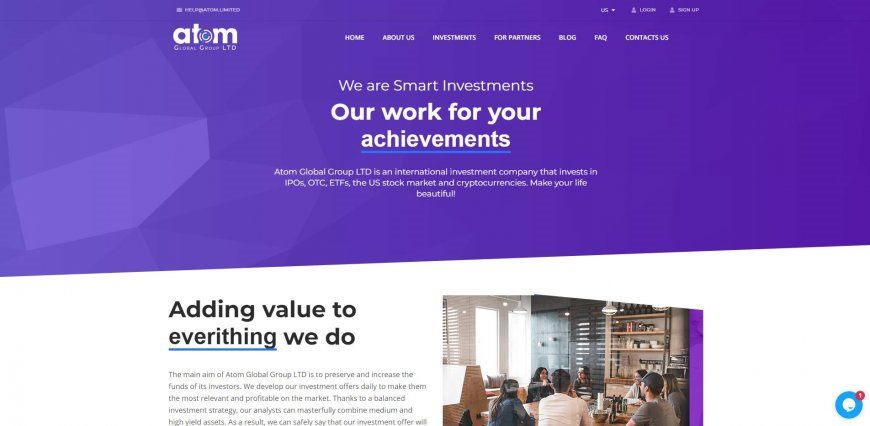 Atom.limited — Появилась бессрочная страховка на 500$.