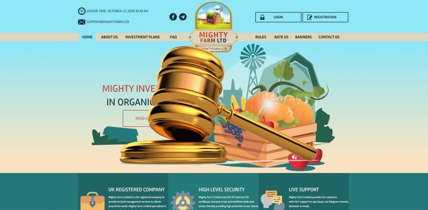 Mightyfarm.ltd — SCAM! Компенсации выплачены.