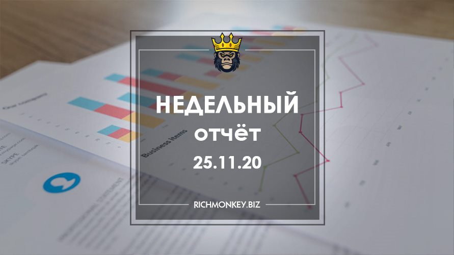 Недельный отчёт 16.11.20 – 22.11.20