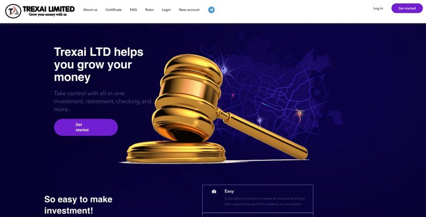 Trexai.org — SCAM! Компенсации выплачены.