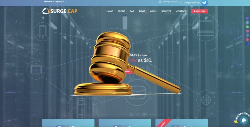 Surgecap.io — SCAM! Компенсации выплачены.