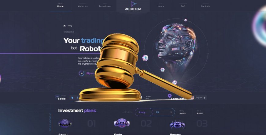 Robotop.io — SCAM! Компенсации выплачены.