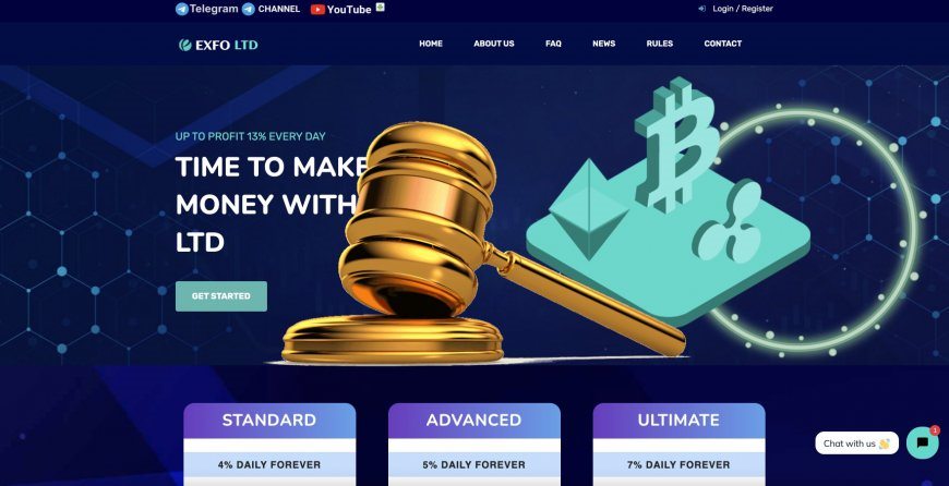 Exfo.top — SCAM! Компенсации выплачены.