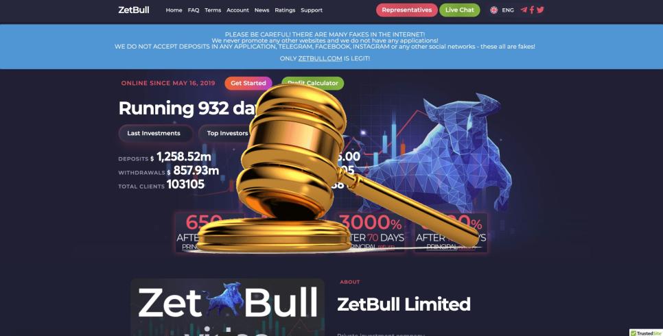 Zetbull.com — SCAM! Компенсации выплачены.