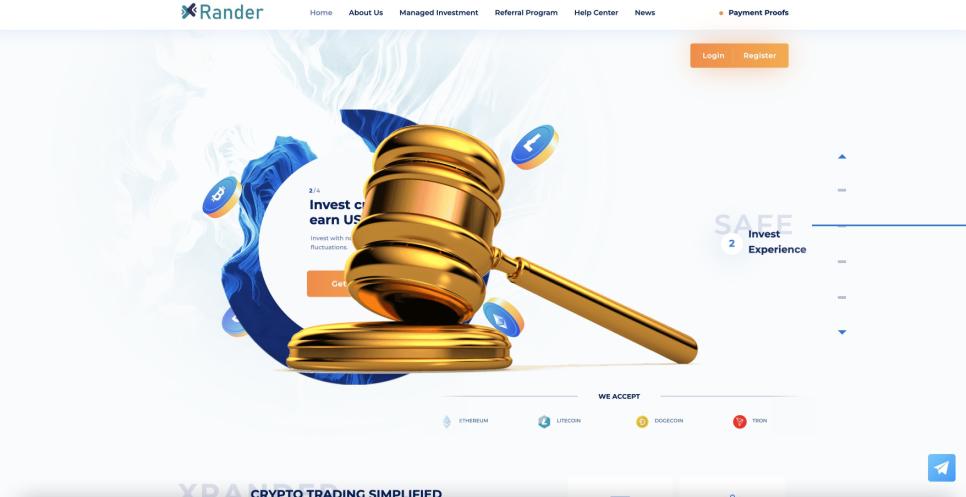 Xrander.com — SCAM! Компенсации выплачены.