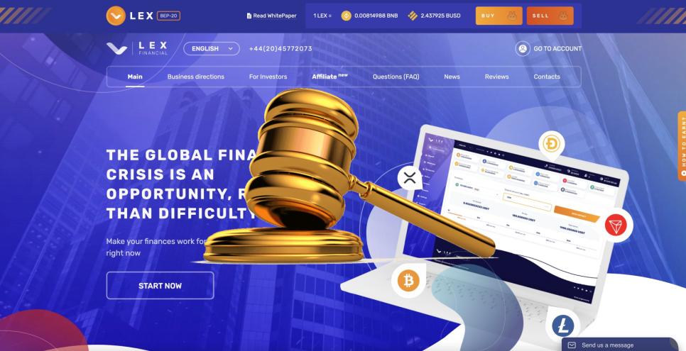 Lex.financial — SCAM! Компенсации выплачены.