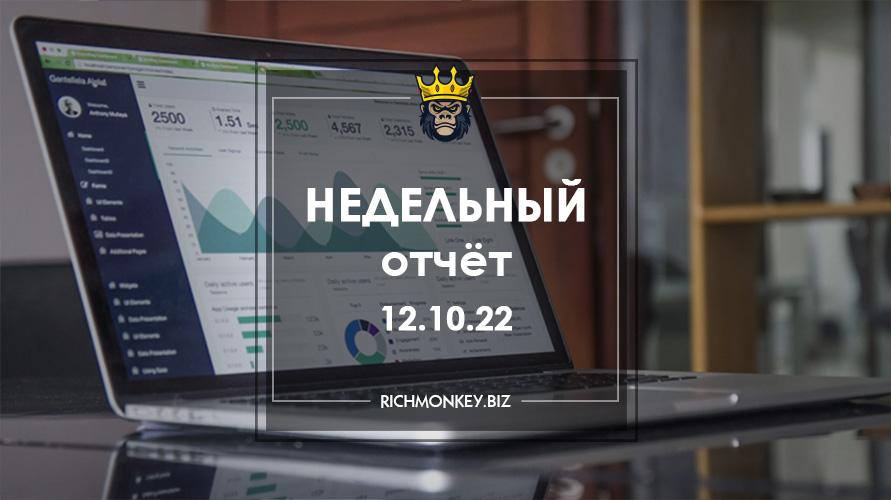 Недельный отчёт 03.10.22 – 09.10.22