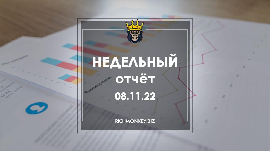 Недельный отчёт 31.10.22 – 06.11.22