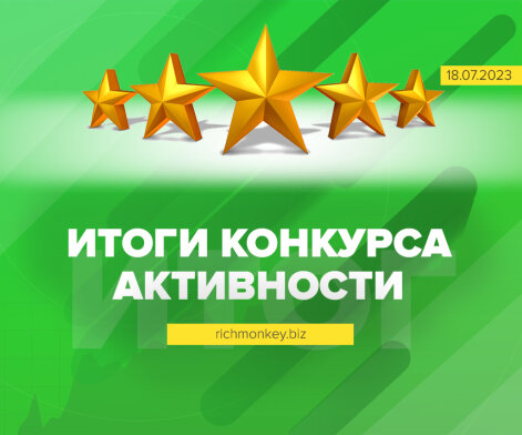 Итоги конкурса активности на блоге с 1-го по 15-е июля 2023 года