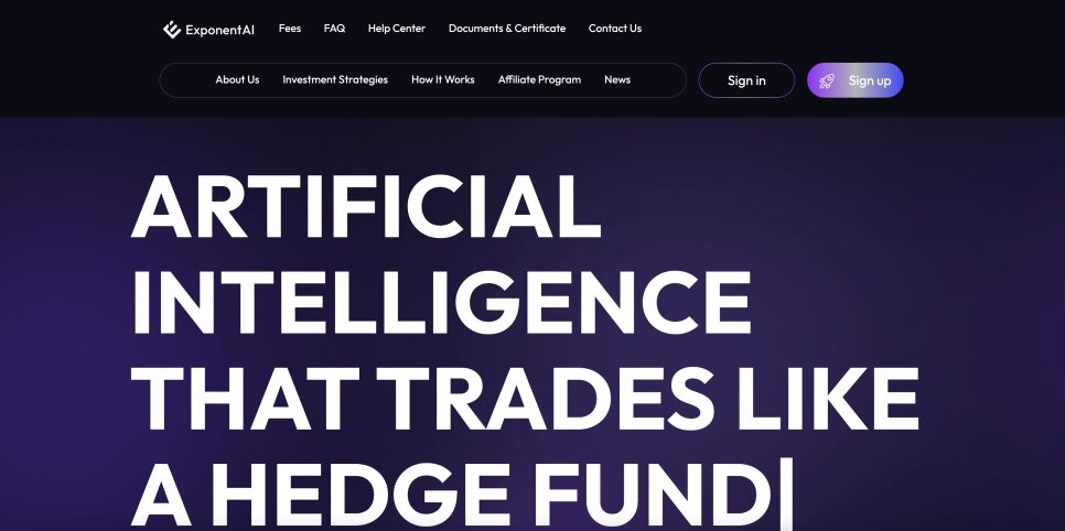 Forget Trading - Let AI Make Money: ExponentAI Platform Review