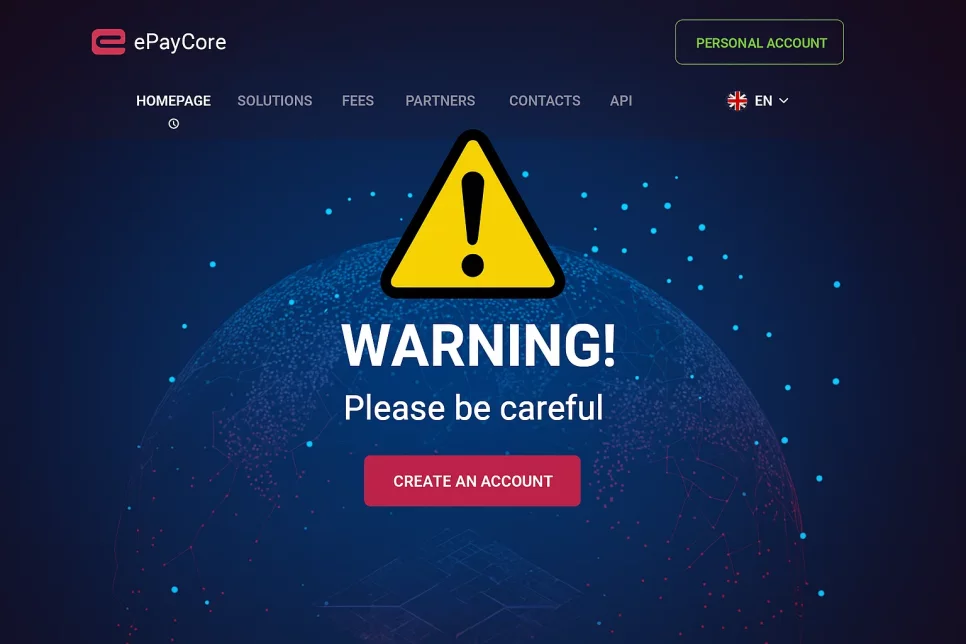 Payment system ePayCore.com is not paying out to users